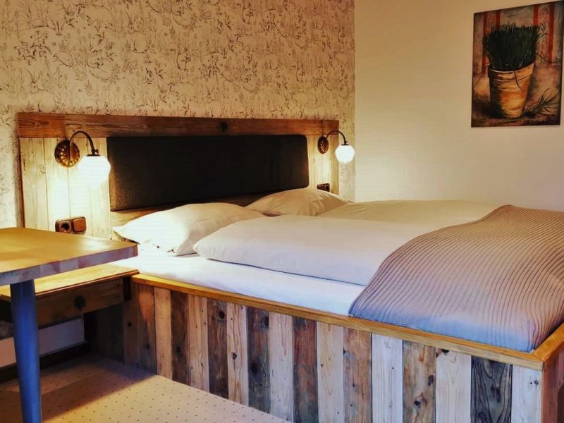 Blick ins Doppelzimmer